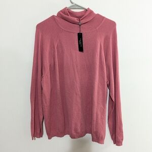 NWT Talbot's Women's 3X Petite Lightweight Turtleneck Sweater